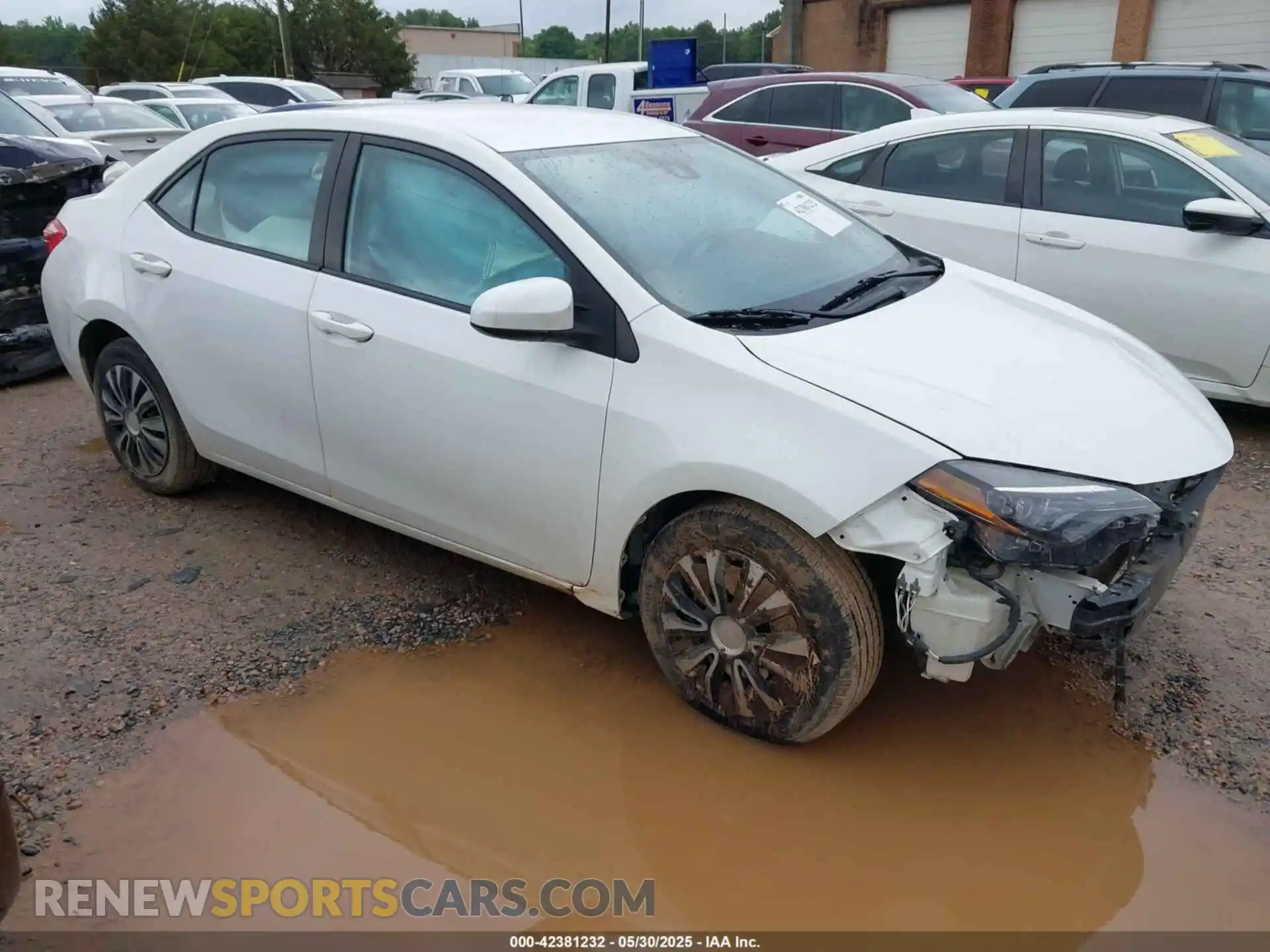 1 Photograph of a damaged car 2T1BURHE2KC240967 TOYOTA COROLLA 2019