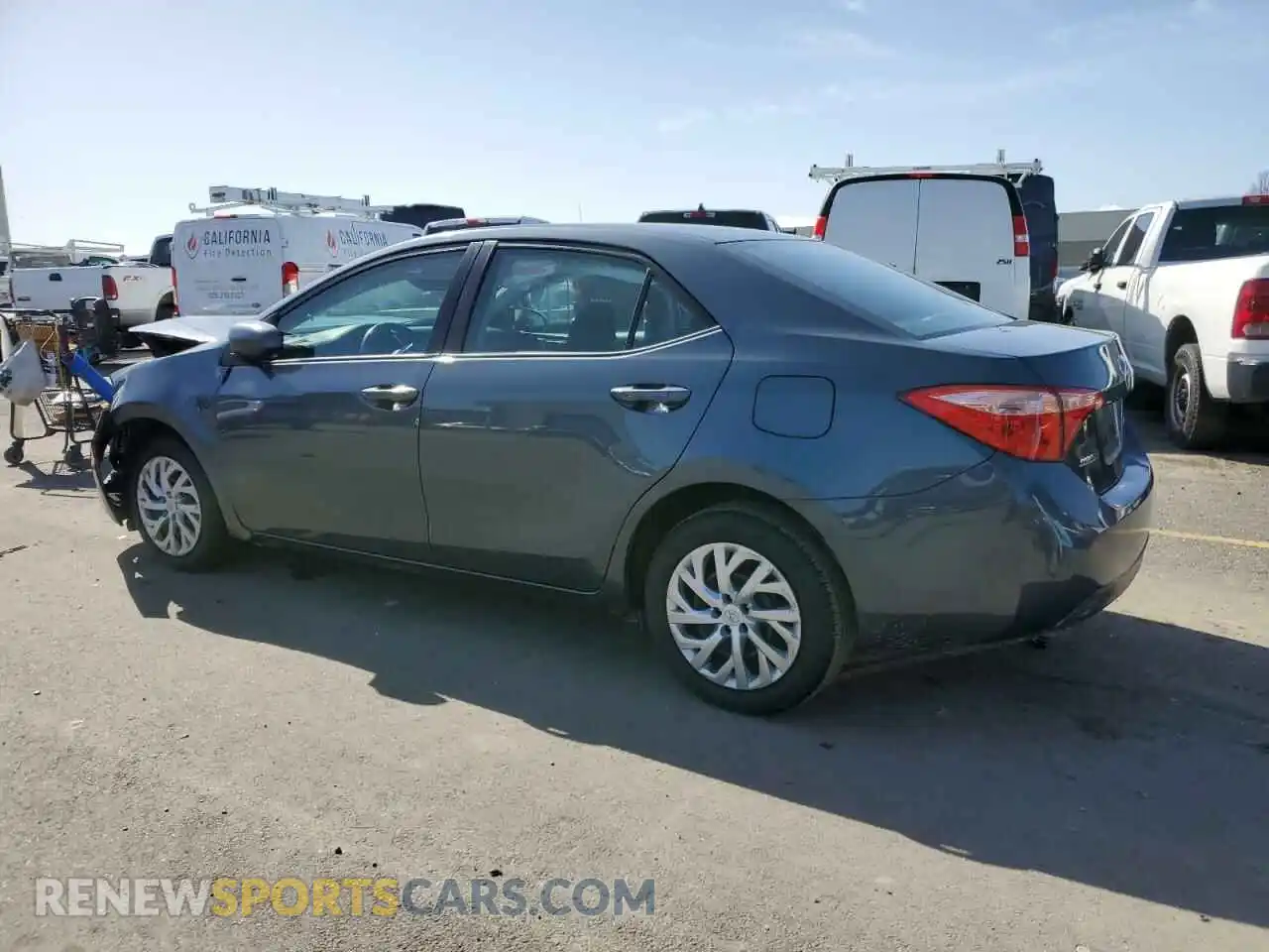 2 Photograph of a damaged car 2T1BURHE2KC241262 TOYOTA COROLLA 2019