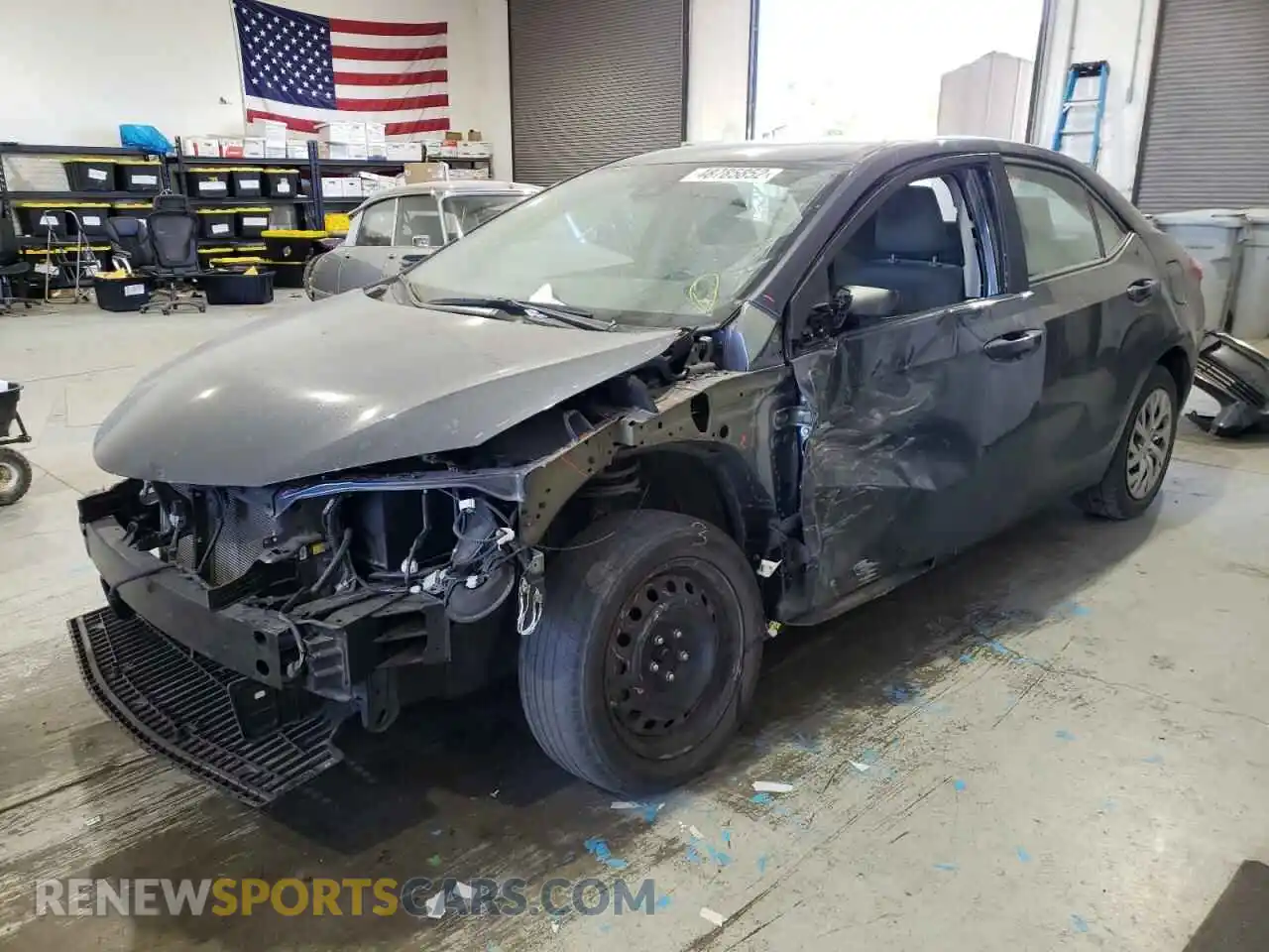 2 Photograph of a damaged car 2T1BURHE3KC129800 TOYOTA COROLLA 2019