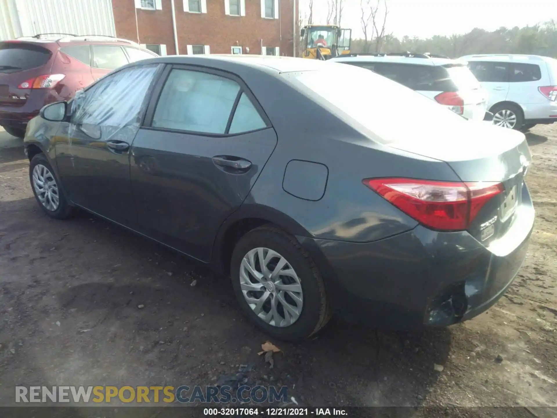 3 Photograph of a damaged car 2T1BURHE3KC140652 TOYOTA COROLLA 2019
