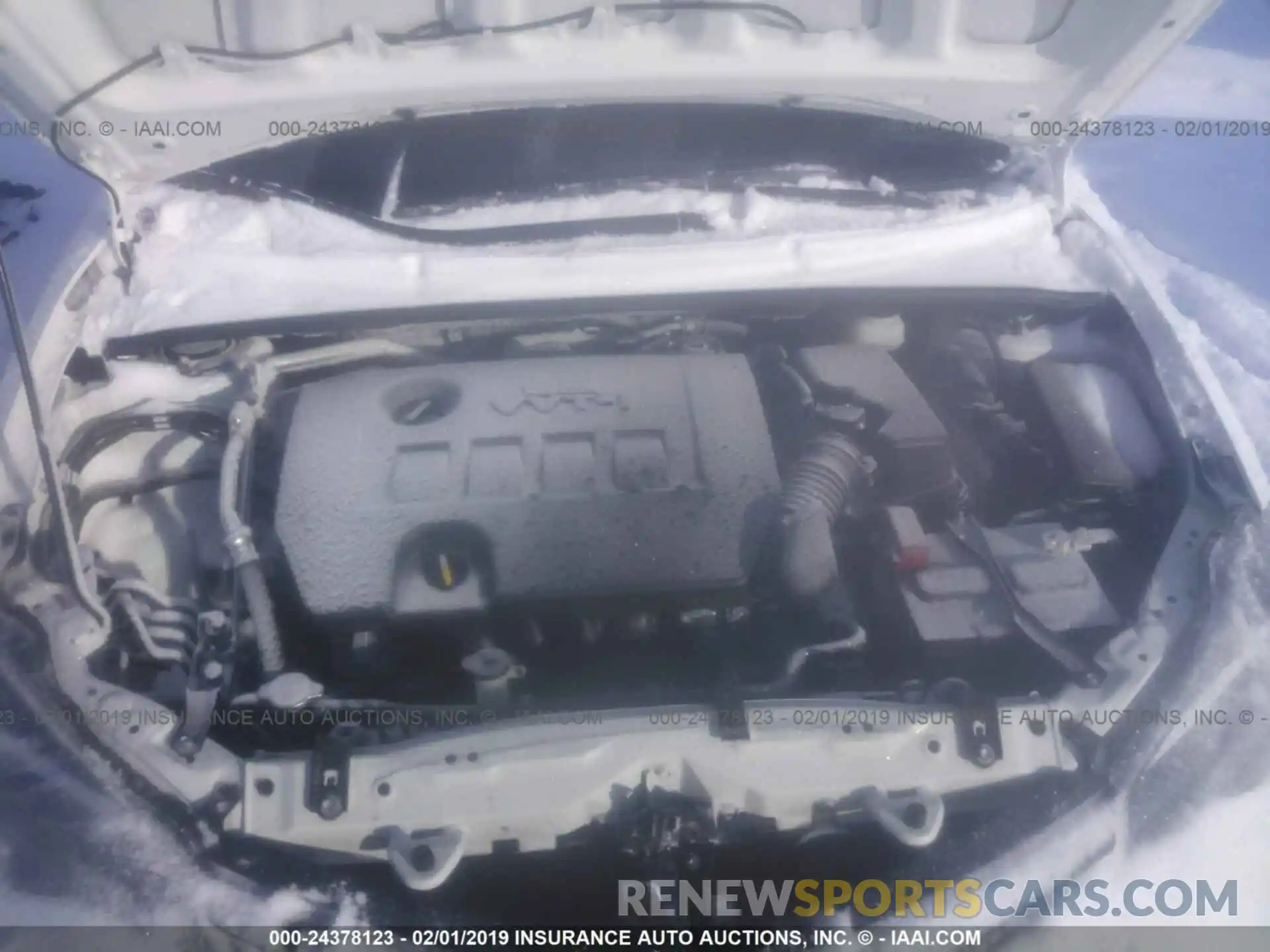 10 Photograph of a damaged car 2T1BURHE3KC141512 TOYOTA COROLLA 2019