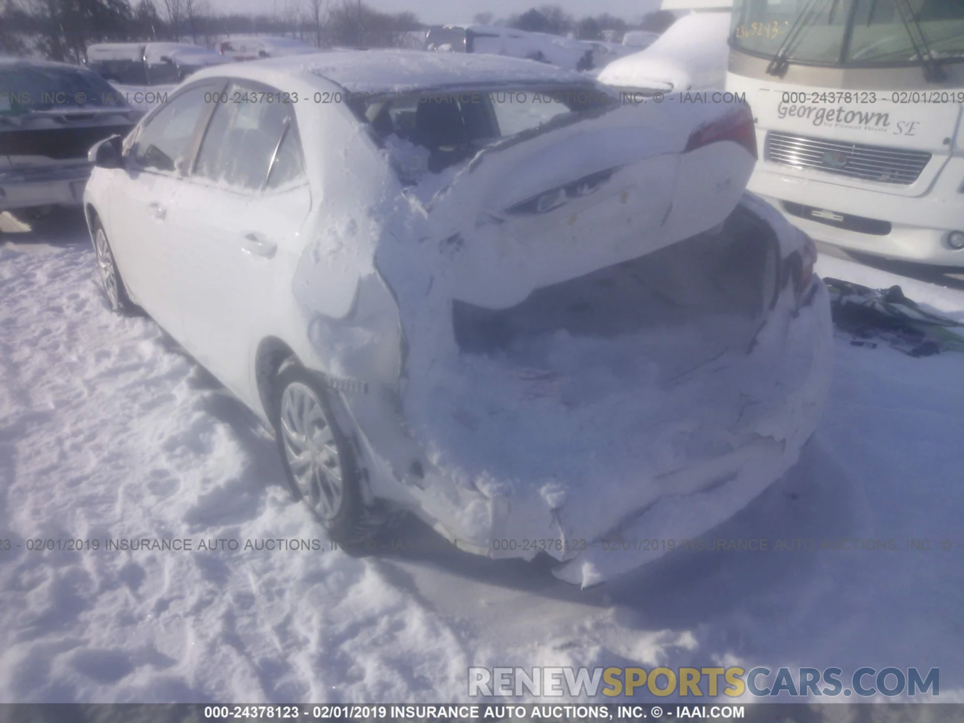 6 Photograph of a damaged car 2T1BURHE3KC141512 TOYOTA COROLLA 2019