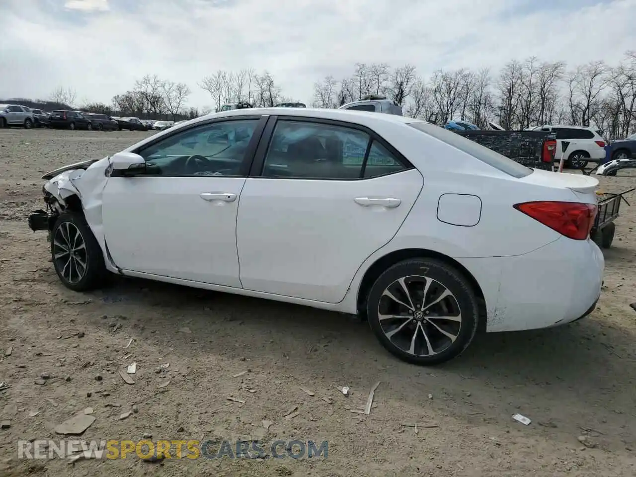 2 Photograph of a damaged car 2T1BURHE3KC144667 TOYOTA COROLLA 2019