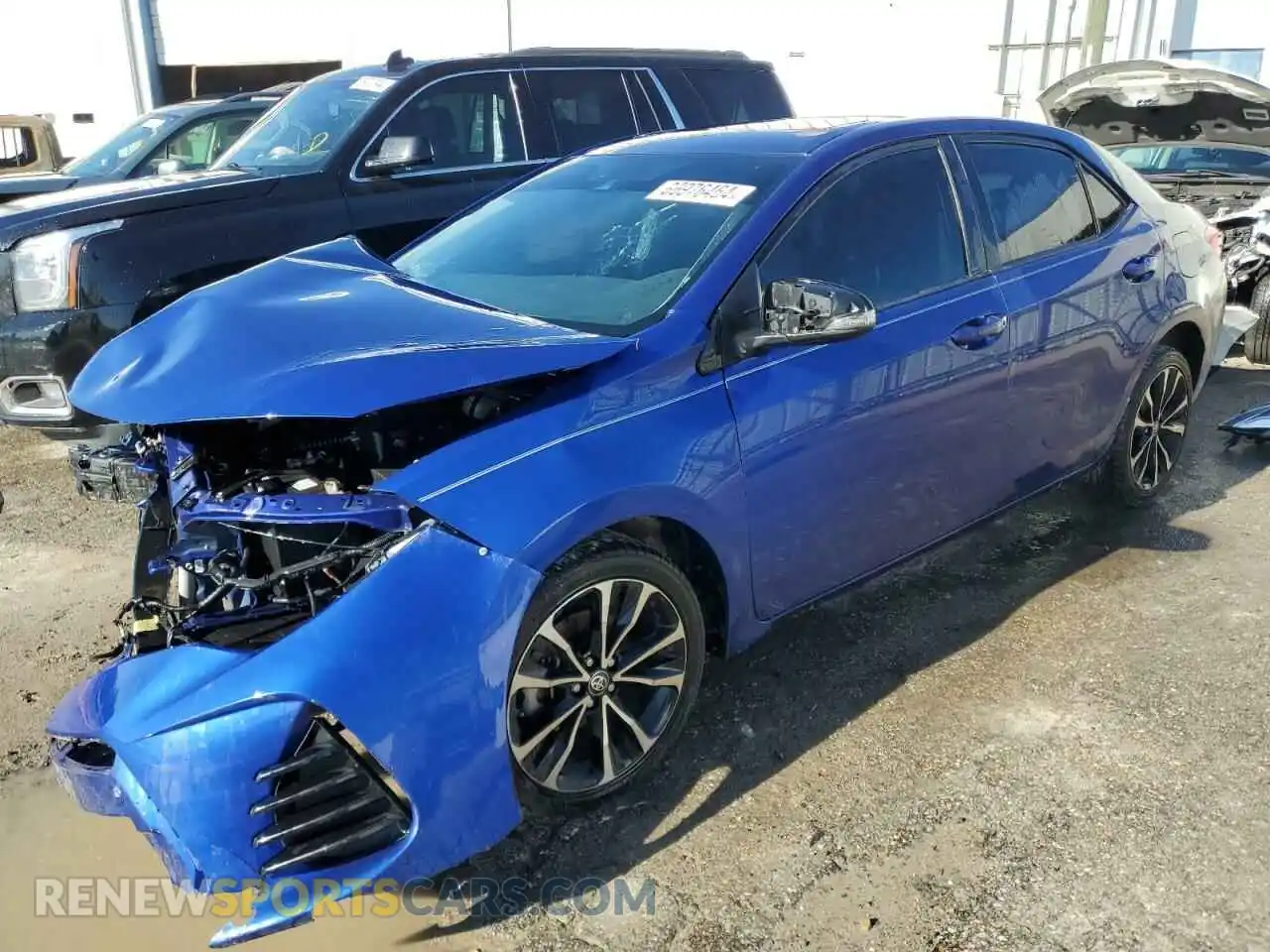 1 Photograph of a damaged car 2T1BURHE3KC146208 TOYOTA COROLLA 2019