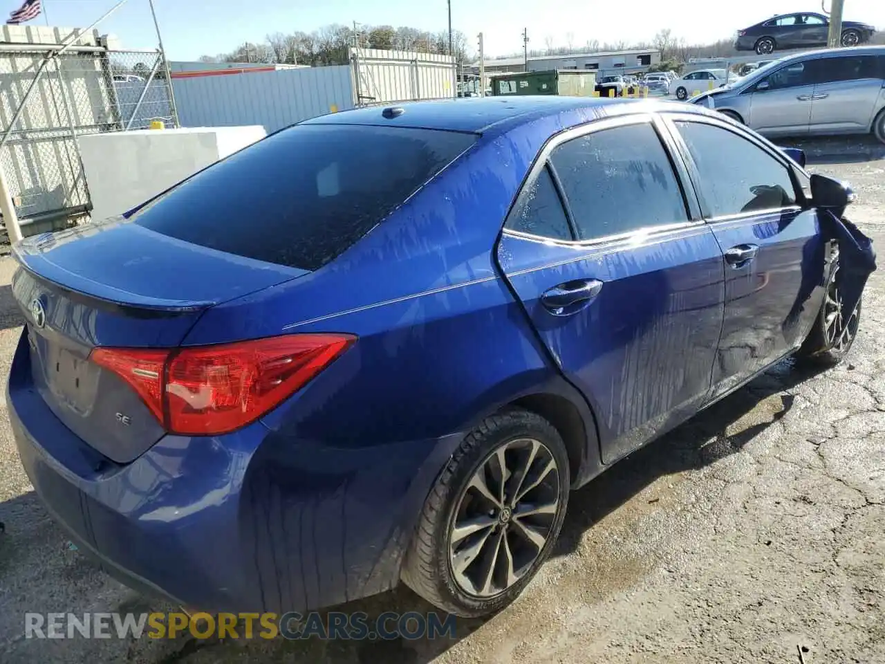 3 Photograph of a damaged car 2T1BURHE3KC146208 TOYOTA COROLLA 2019