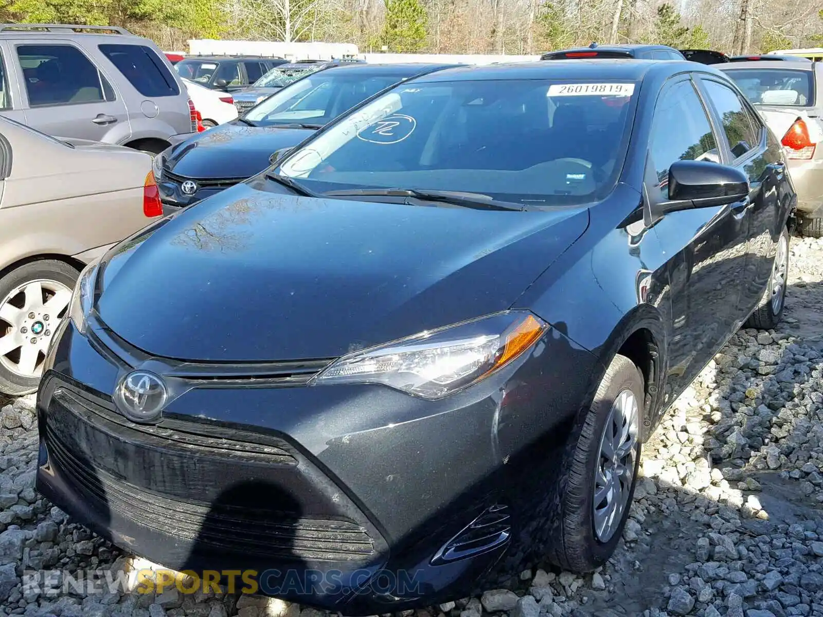 2 Photograph of a damaged car 2T1BURHE3KC149979 TOYOTA COROLLA 2019