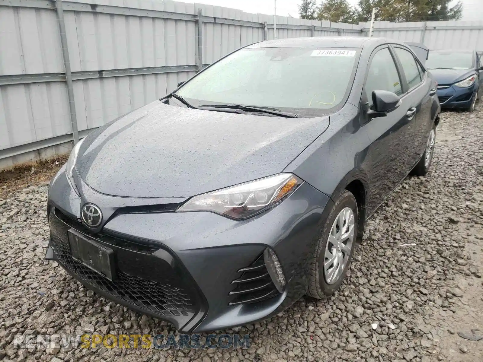 2 Photograph of a damaged car 2T1BURHE3KC151697 TOYOTA COROLLA 2019