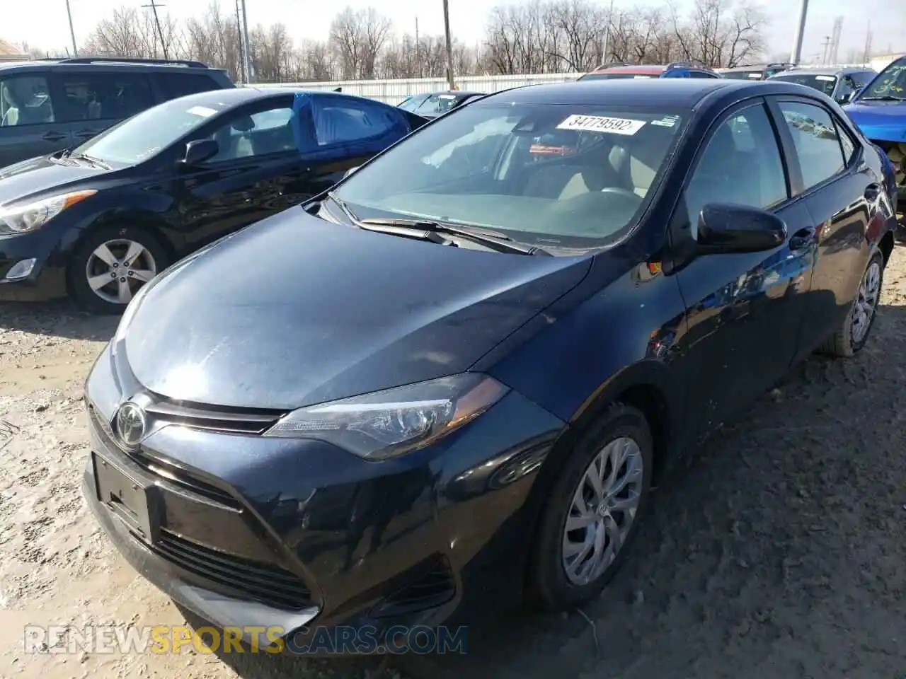 2 Photograph of a damaged car 2T1BURHE3KC168502 TOYOTA COROLLA 2019