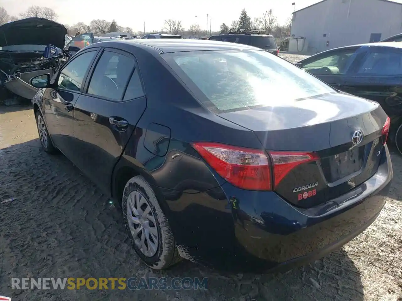 3 Photograph of a damaged car 2T1BURHE3KC168502 TOYOTA COROLLA 2019