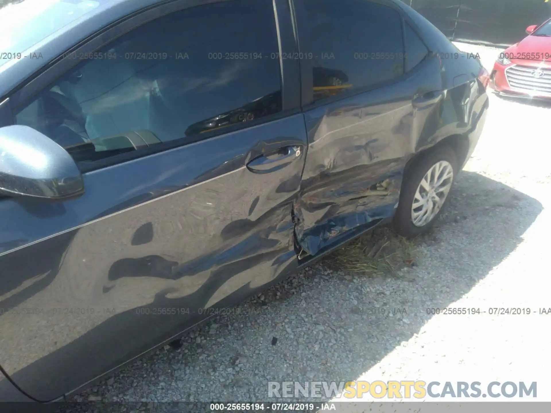 6 Photograph of a damaged car 2T1BURHE3KC170492 TOYOTA COROLLA 2019