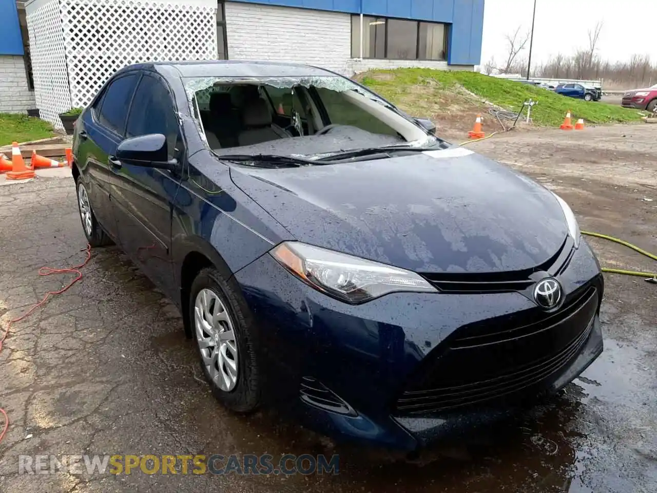 1 fotografías del automóvil dañado 2T1BURHE3KC185221 TOYOTA COROLLA 2019
