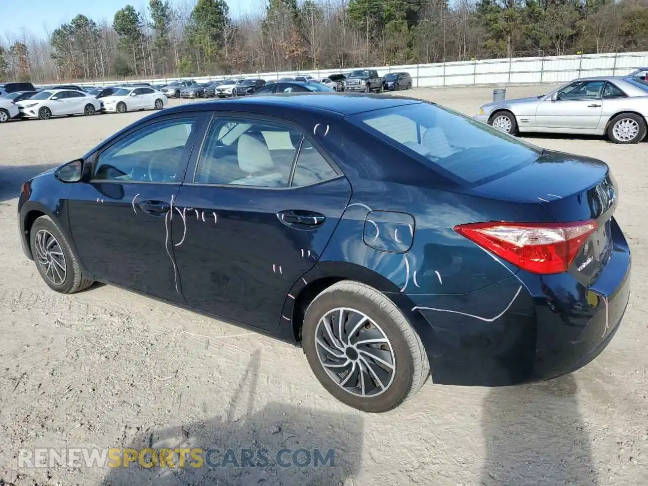 2 Photograph of a damaged car 2T1BURHE3KC198065 TOYOTA COROLLA 2019