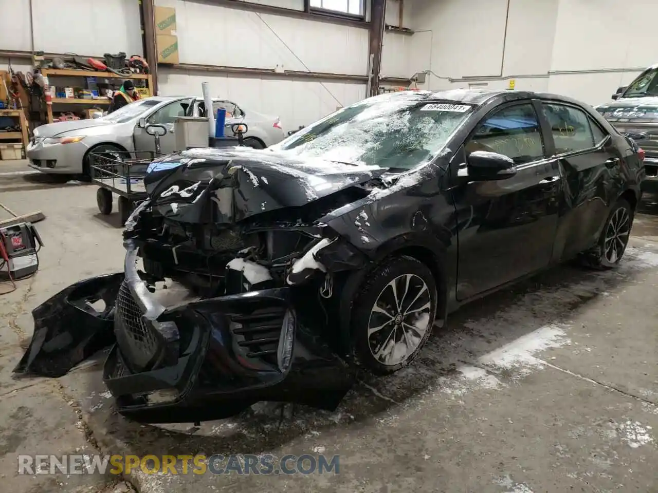 2 Photograph of a damaged car 2T1BURHE3KC205001 TOYOTA COROLLA 2019