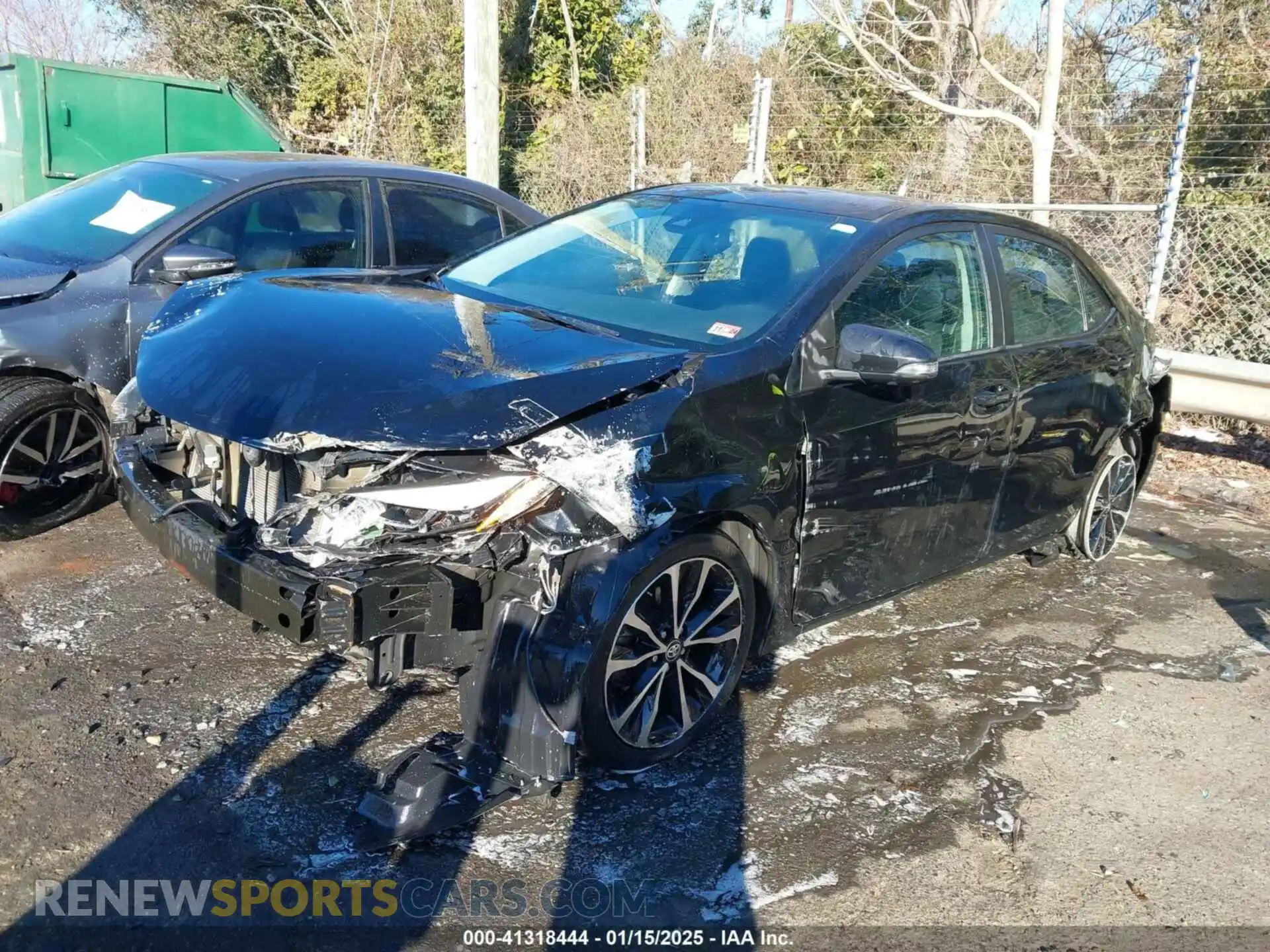 2 Photograph of a damaged car 2T1BURHE3KC206388 TOYOTA COROLLA 2019
