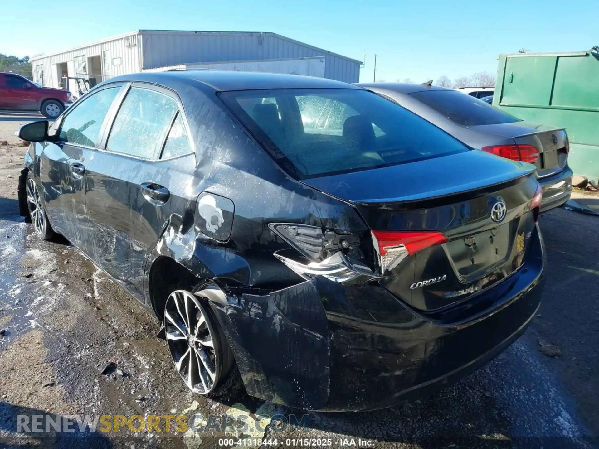 3 Photograph of a damaged car 2T1BURHE3KC206388 TOYOTA COROLLA 2019