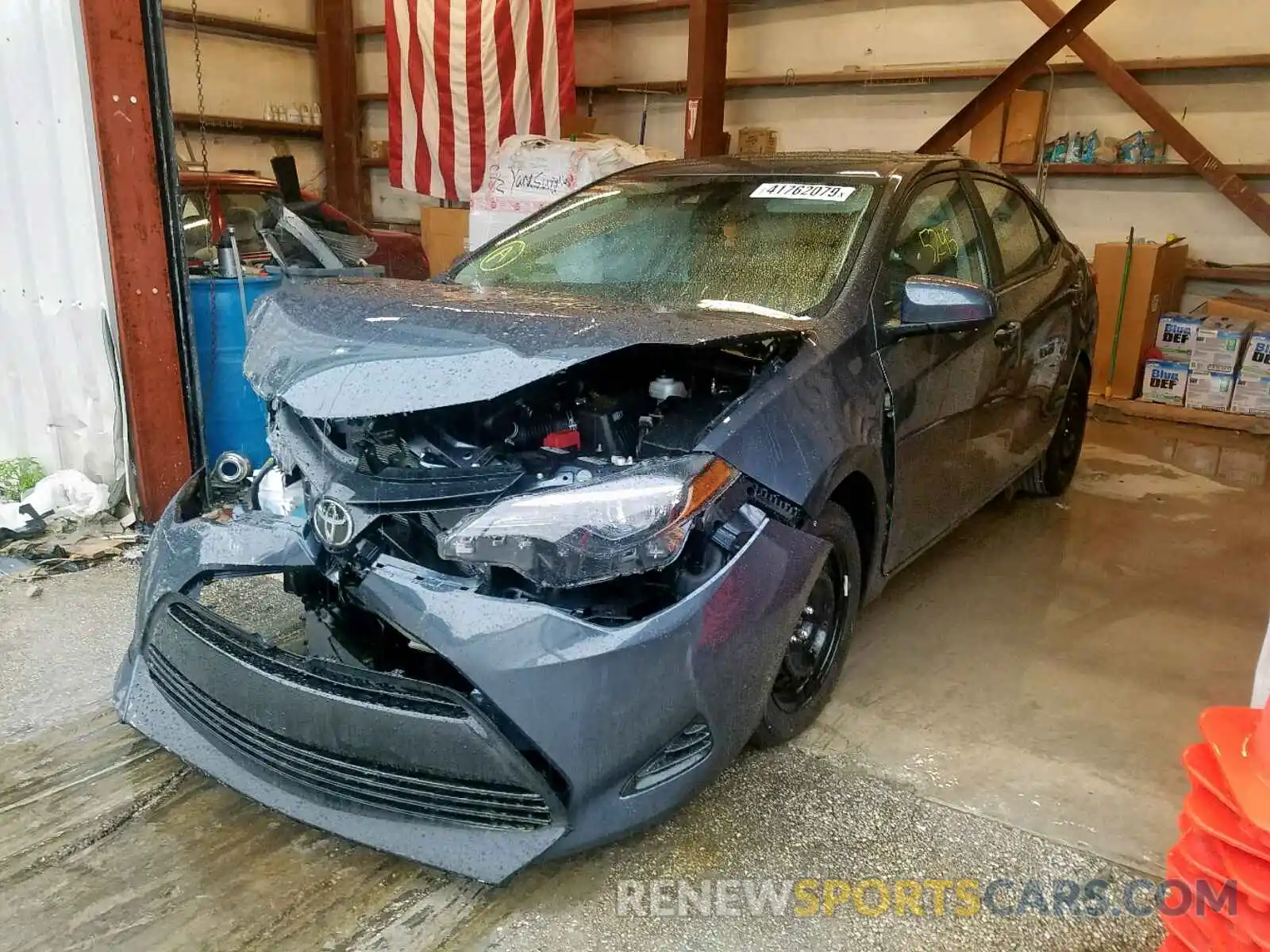 2 Photograph of a damaged car 2T1BURHE3KC207198 TOYOTA COROLLA 2019