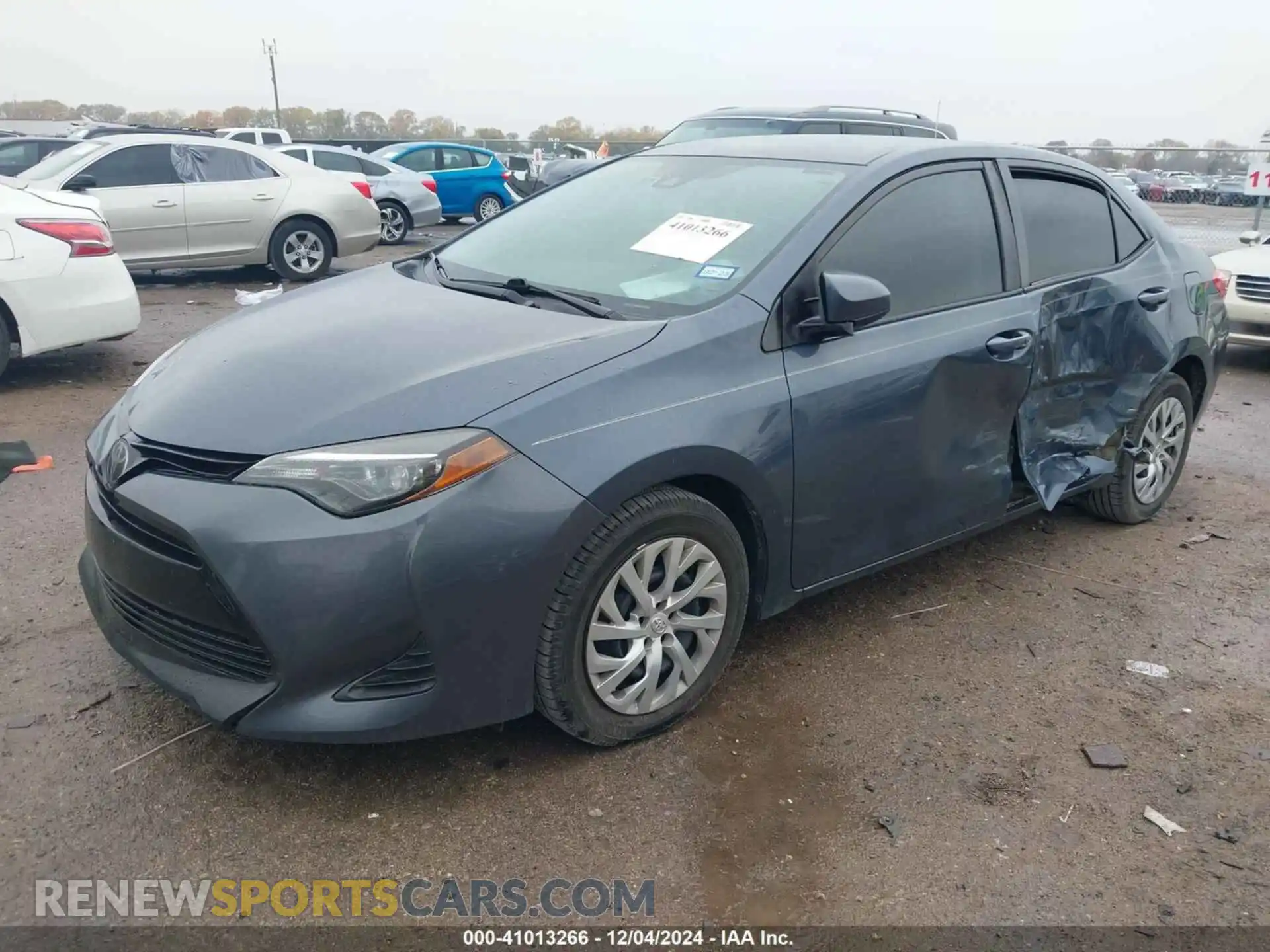 2 Фотография поврежденного автомобиля 2T1BURHE3KC219402 TOYOTA COROLLA 2019