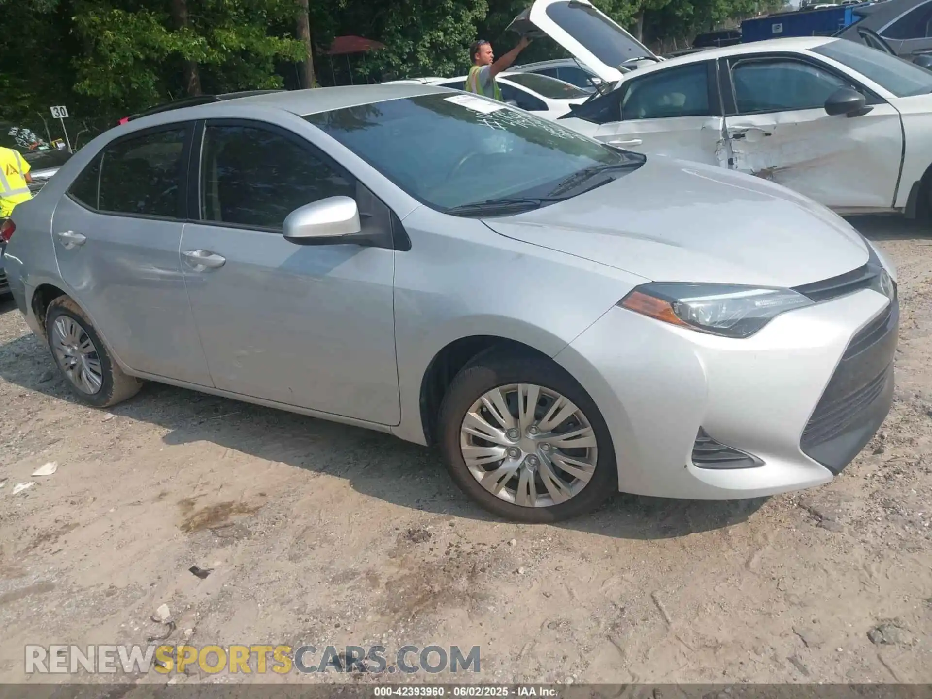 1 Photograph of a damaged car 2T1BURHE3KC219660 TOYOTA COROLLA 2019