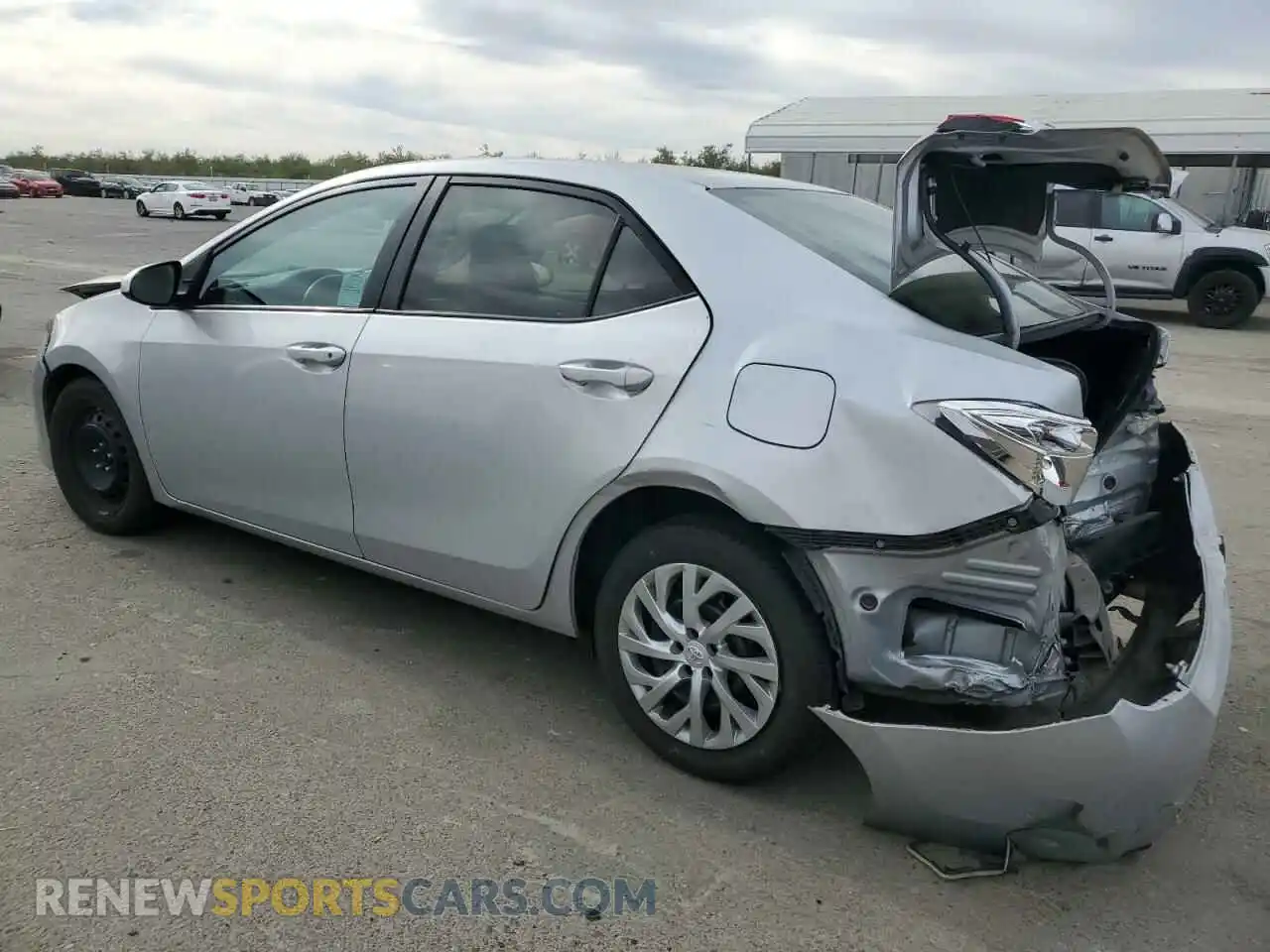 2 Photograph of a damaged car 2T1BURHE3KC220257 TOYOTA COROLLA 2019