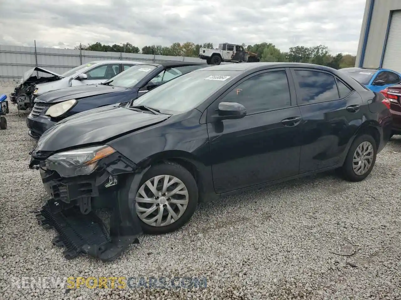 1 fotografías del automóvil dañado 2T1BURHE3KC223210 TOYOTA COROLLA 2019