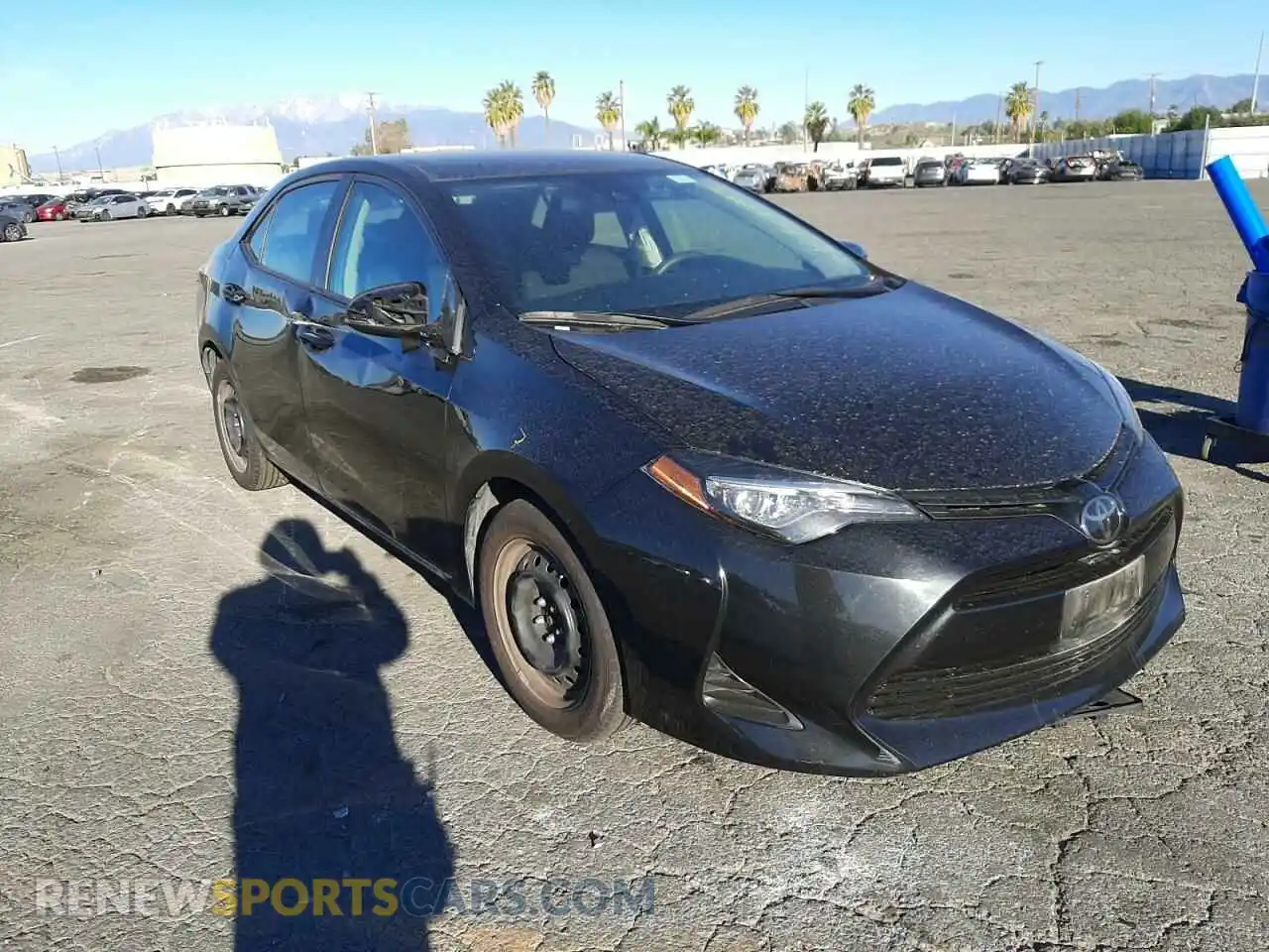 1 Photograph of a damaged car 2T1BURHE3KC229508 TOYOTA COROLLA 2019