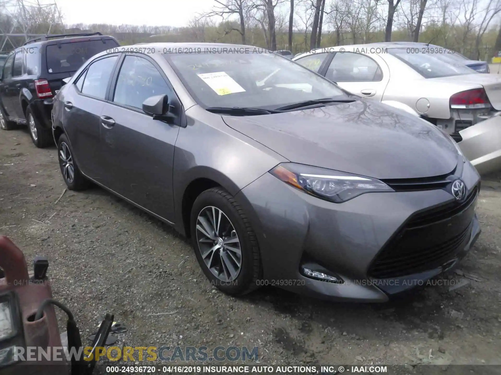 1 Photograph of a damaged car 2T1BURHE3KC230559 TOYOTA COROLLA 2019