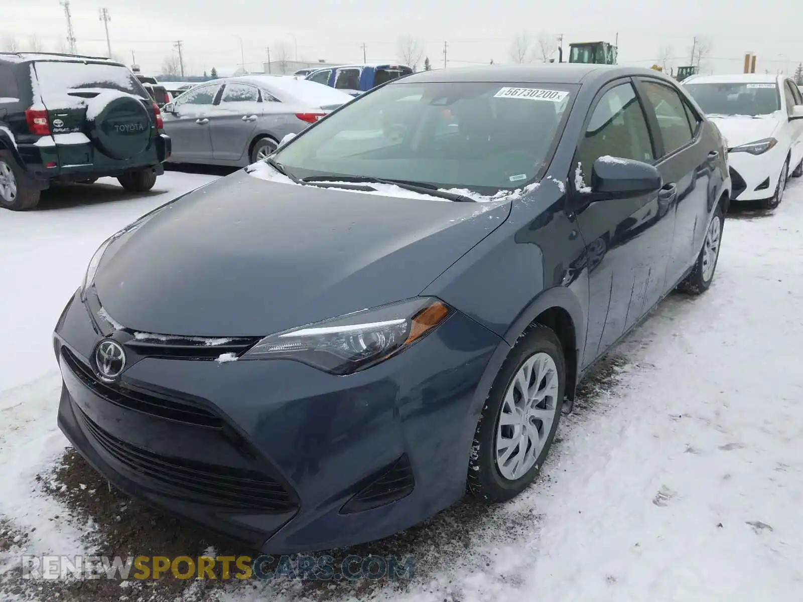 2 Photograph of a damaged car 2T1BURHE3KC231324 TOYOTA COROLLA 2019