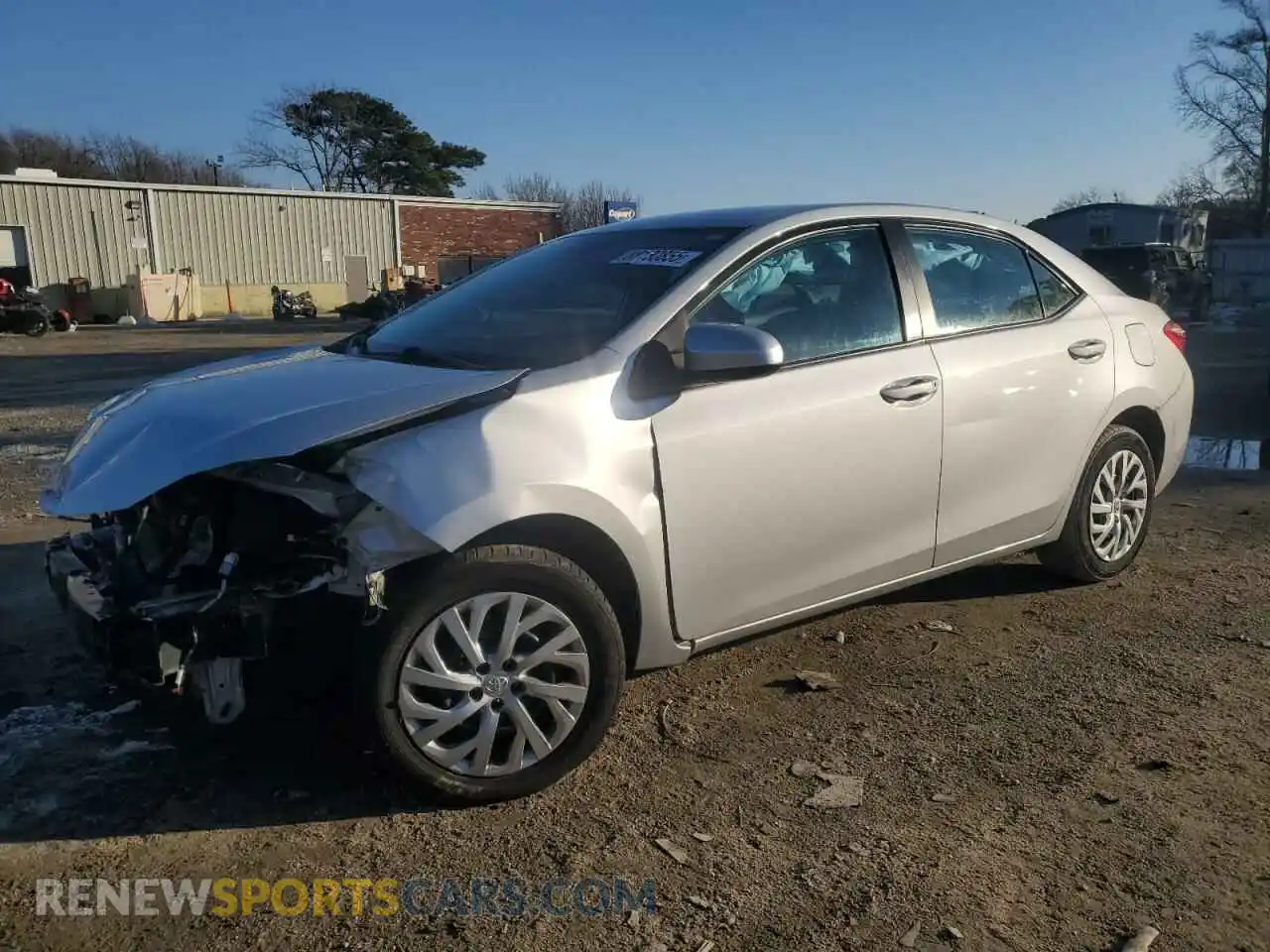 1 Photograph of a damaged car 2T1BURHE3KC234062 TOYOTA COROLLA 2019