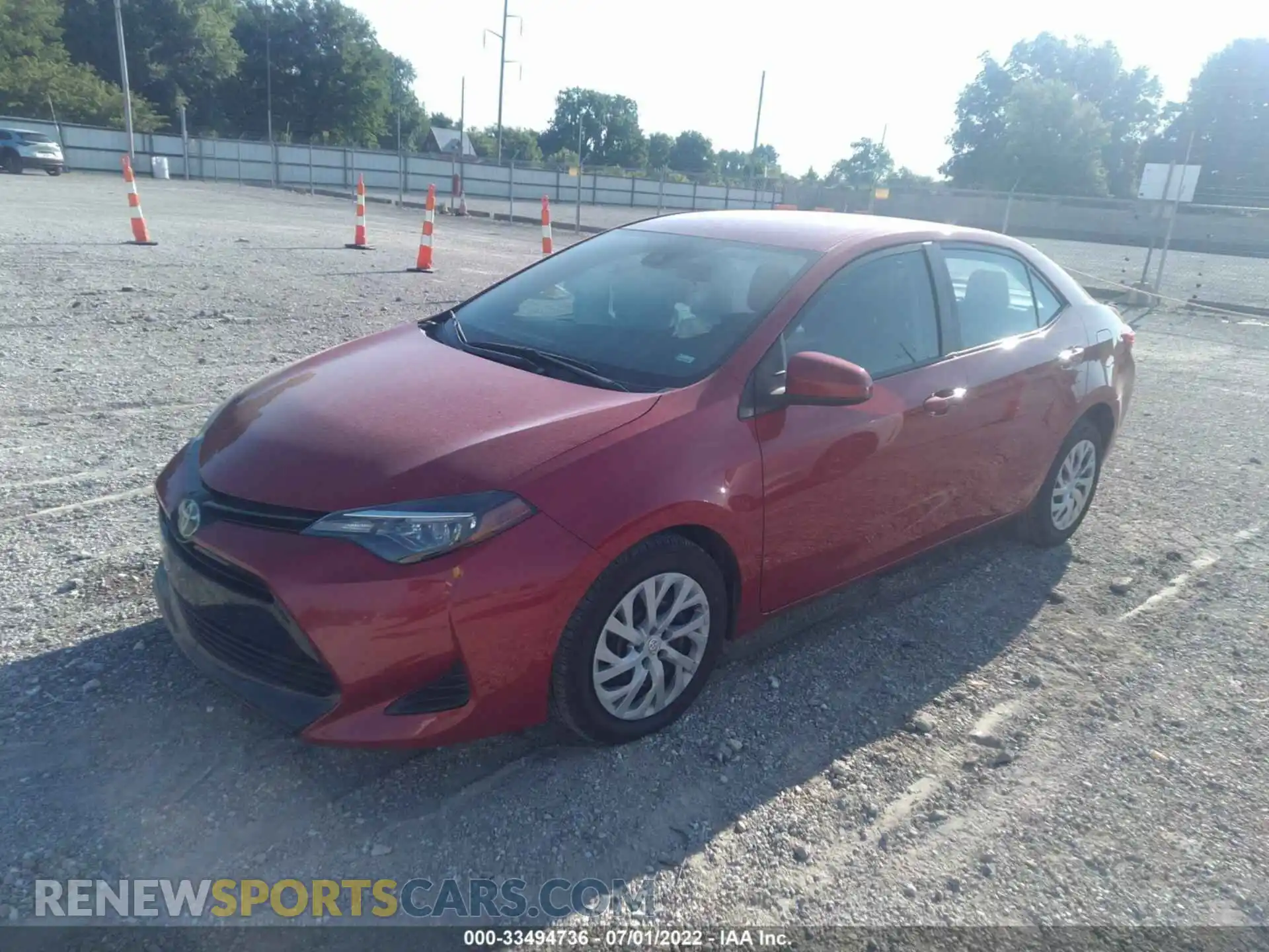 2 Photograph of a damaged car 2T1BURHE3KC236166 TOYOTA COROLLA 2019