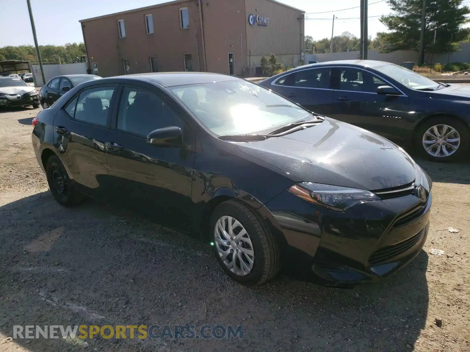 1 Photograph of a damaged car 2T1BURHE3KC239357 TOYOTA COROLLA 2019