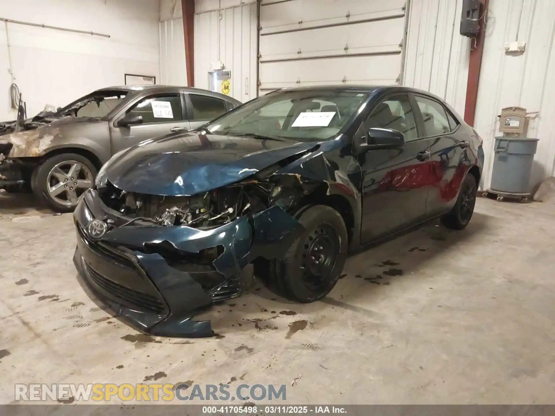 2 Photograph of a damaged car 2T1BURHE4KC129627 TOYOTA COROLLA 2019