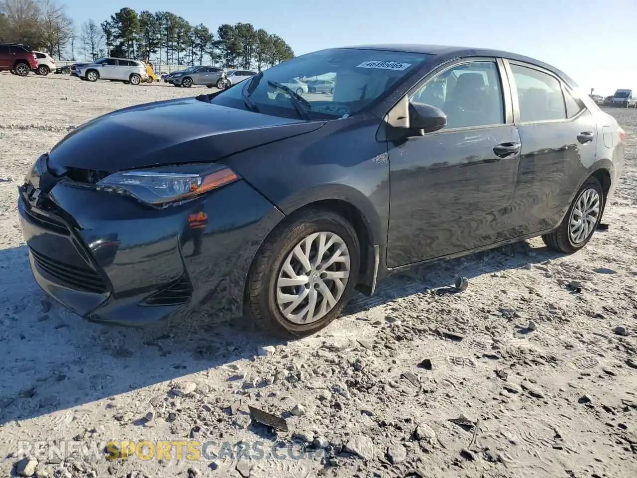 1 Photograph of a damaged car 2T1BURHE4KC130082 TOYOTA COROLLA 2019