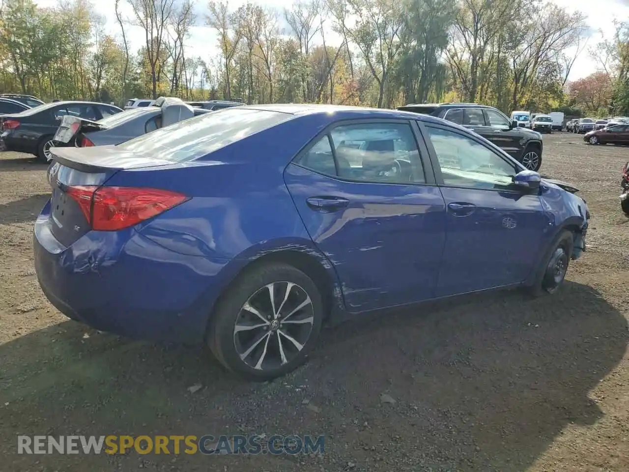3 Photograph of a damaged car 2T1BURHE4KC135279 TOYOTA COROLLA 2019