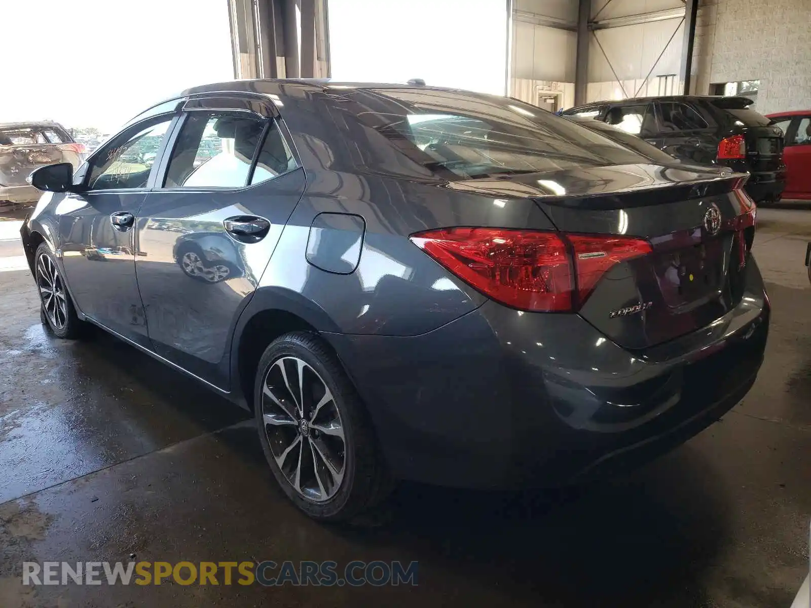 3 Photograph of a damaged car 2T1BURHE4KC140420 TOYOTA COROLLA 2019