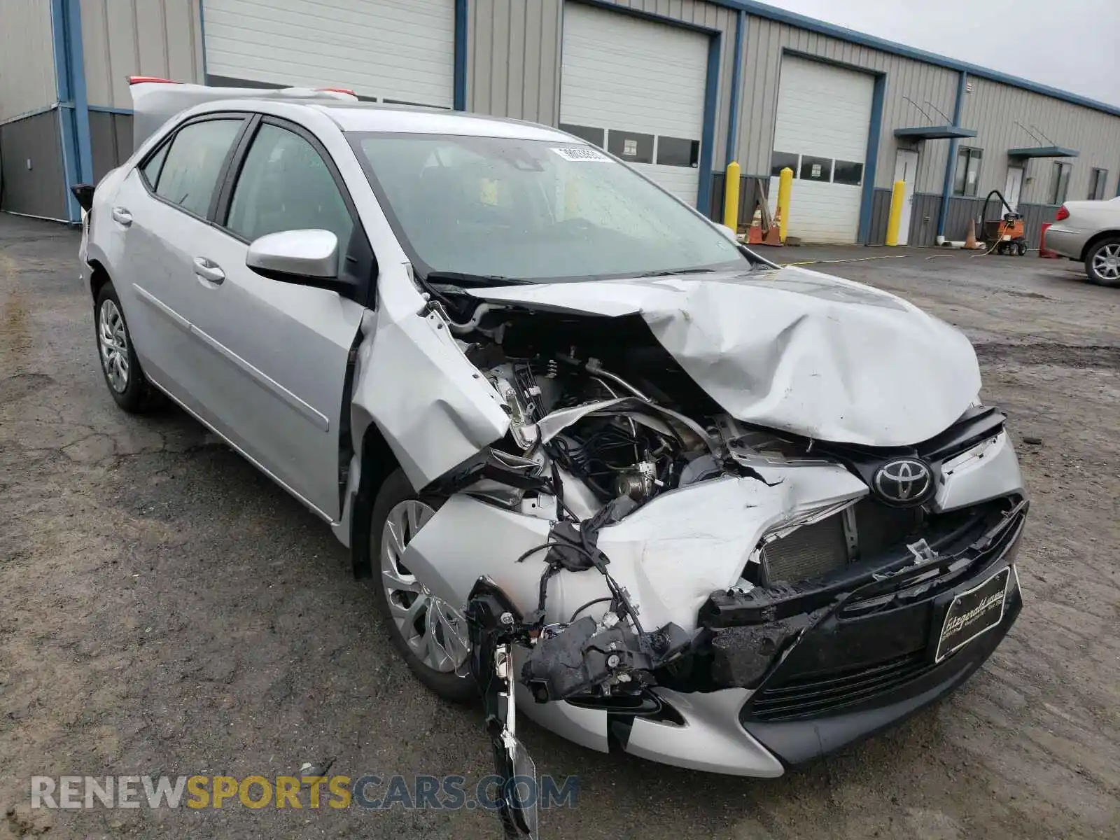 1 Photograph of a damaged car 2T1BURHE4KC141034 TOYOTA COROLLA 2019