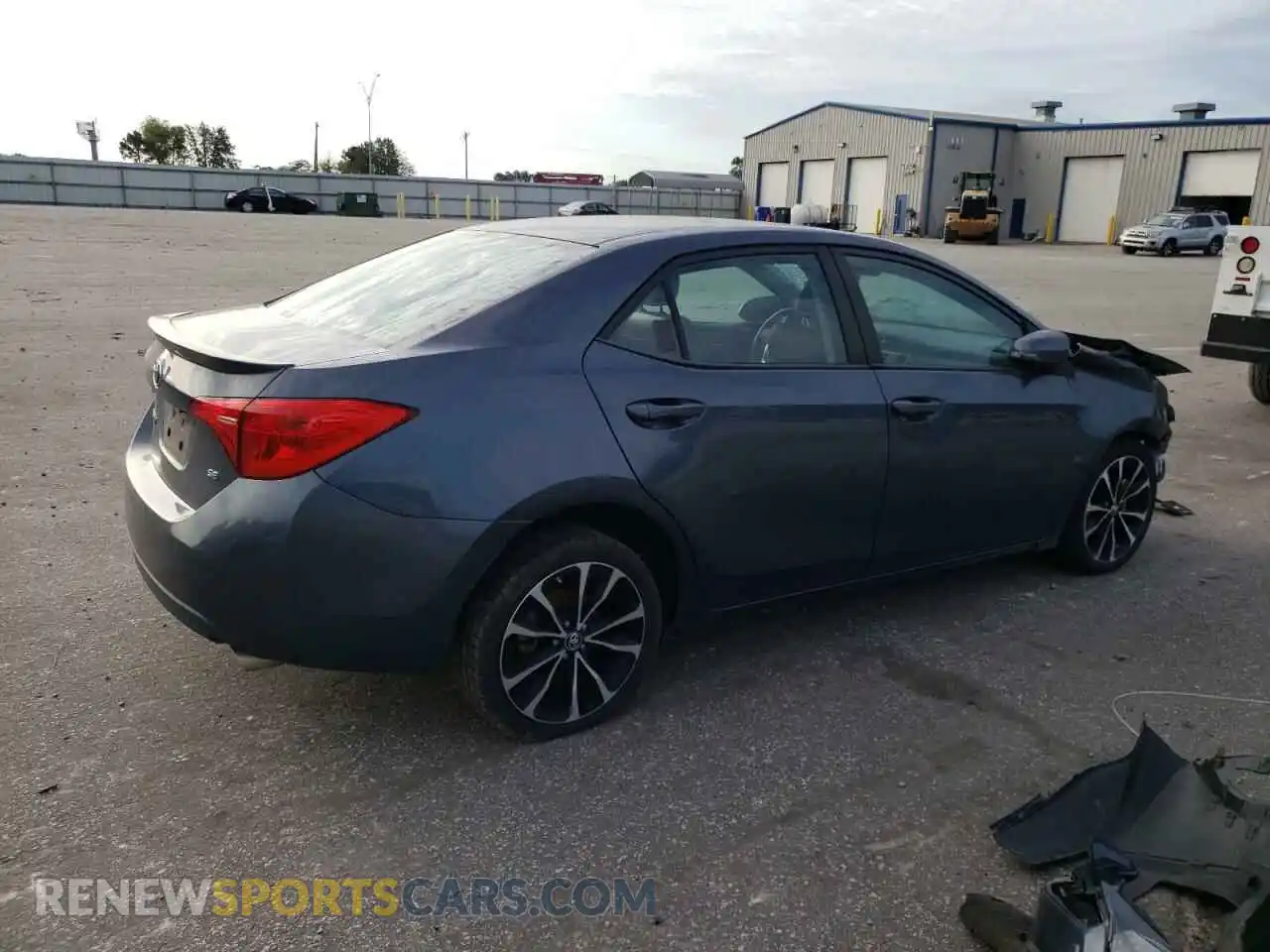 3 Photograph of a damaged car 2T1BURHE4KC141907 TOYOTA COROLLA 2019