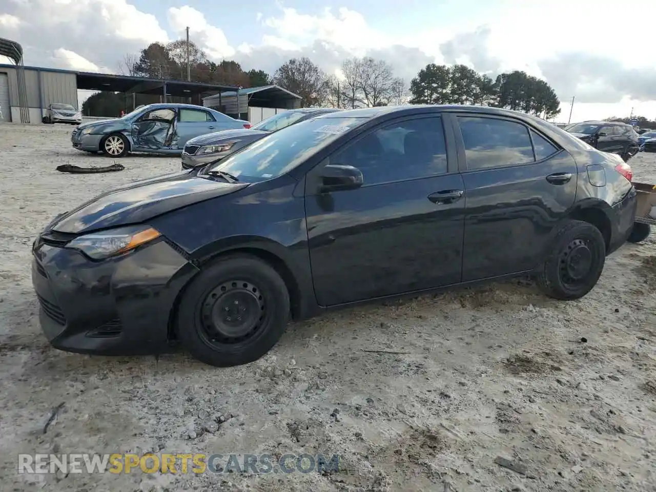 1 Photograph of a damaged car 2T1BURHE4KC144788 TOYOTA COROLLA 2019
