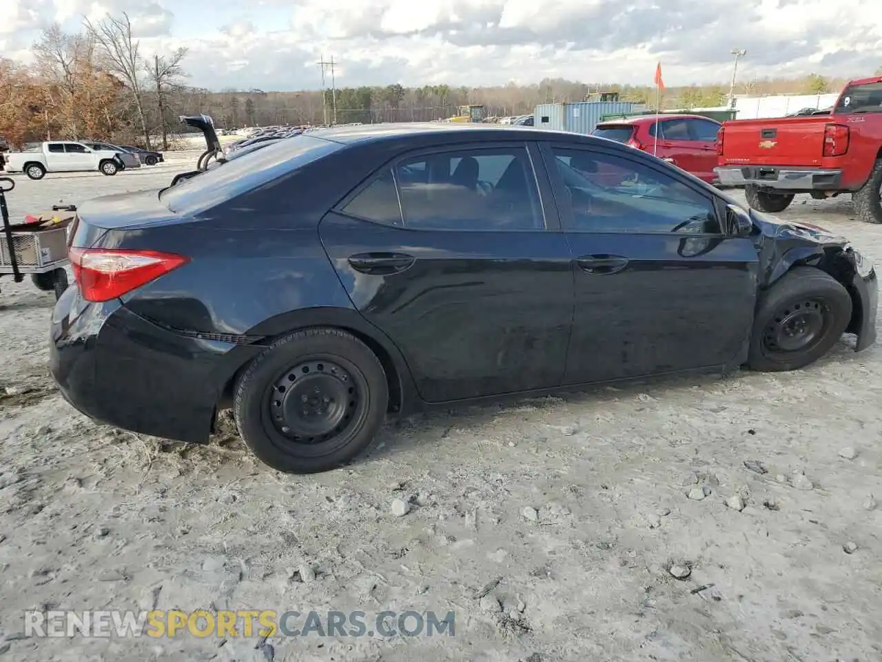 3 Photograph of a damaged car 2T1BURHE4KC144788 TOYOTA COROLLA 2019