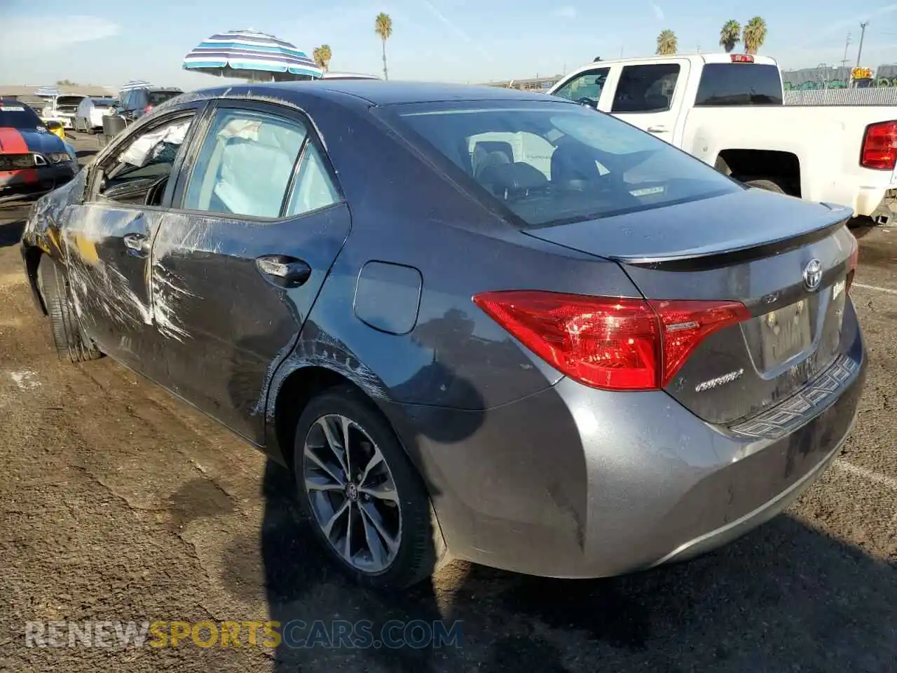 2 Photograph of a damaged car 2T1BURHE4KC145911 TOYOTA COROLLA 2019