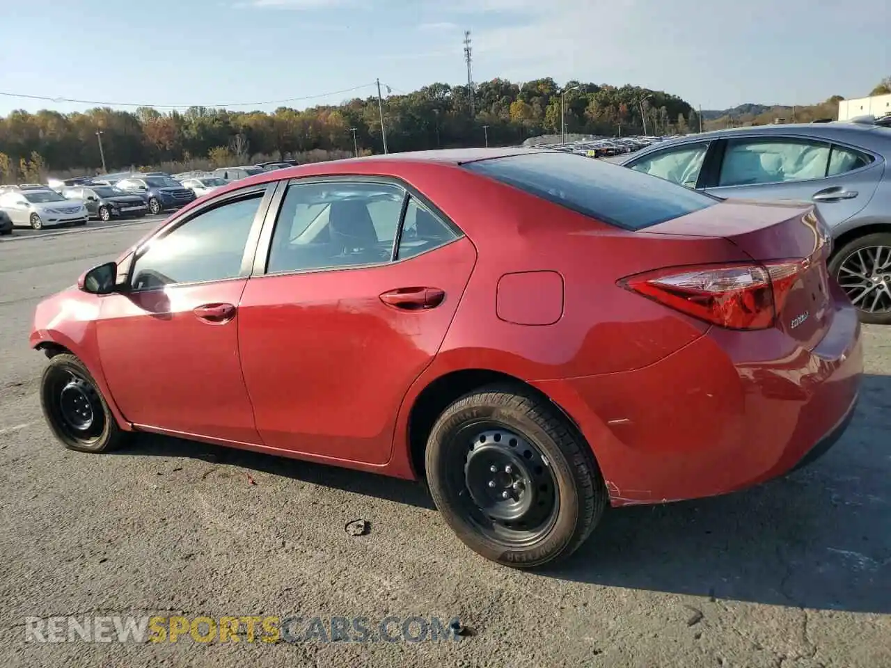 2 Photograph of a damaged car 2T1BURHE4KC147576 TOYOTA COROLLA 2019