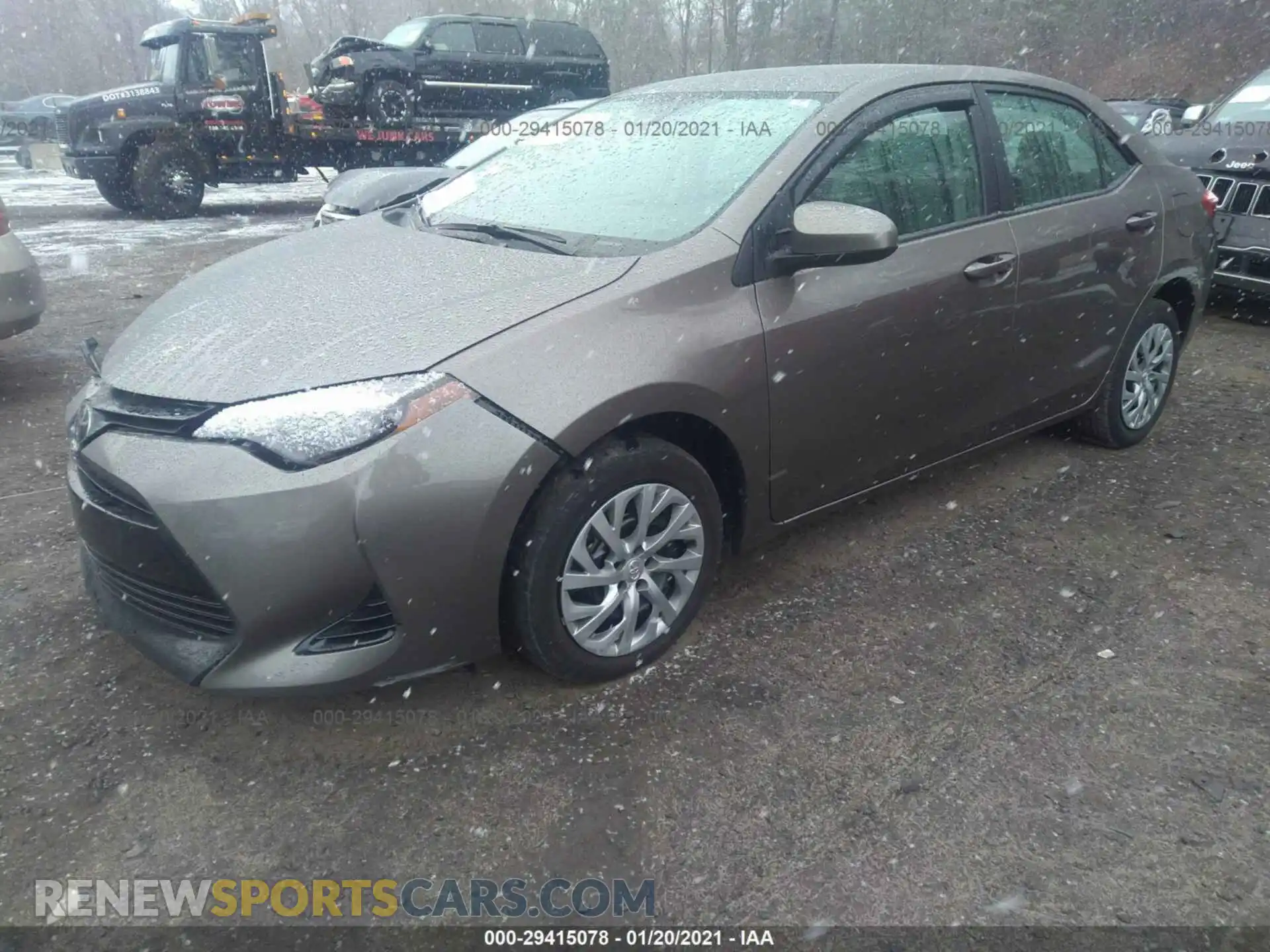 2 Photograph of a damaged car 2T1BURHE4KC147982 TOYOTA COROLLA 2019