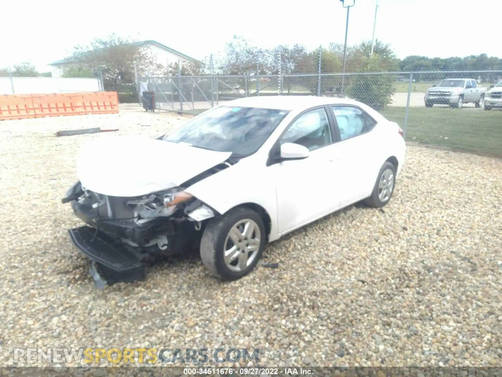 2 Фотография поврежденного автомобиля 2T1BURHE4KC148324 TOYOTA COROLLA 2019