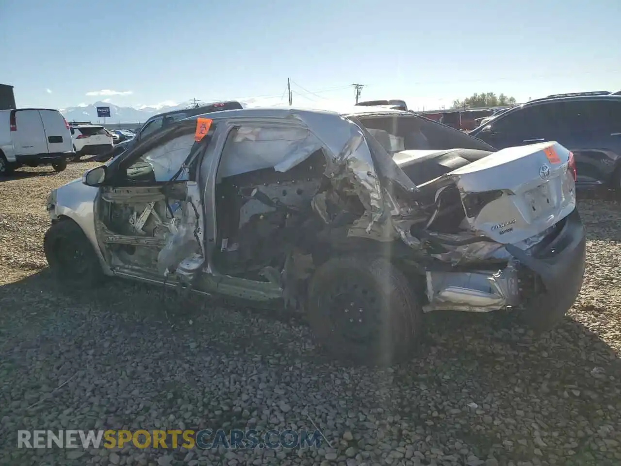 2 Photograph of a damaged car 2T1BURHE4KC149246 TOYOTA COROLLA 2019