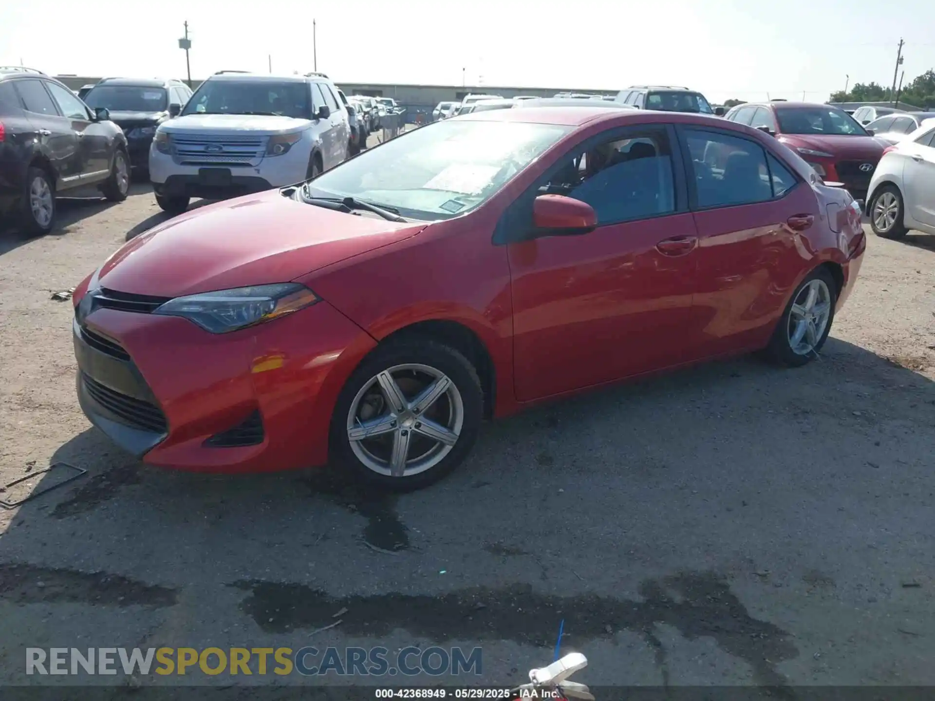 2 Photograph of a damaged car 2T1BURHE4KC152809 TOYOTA COROLLA 2019
