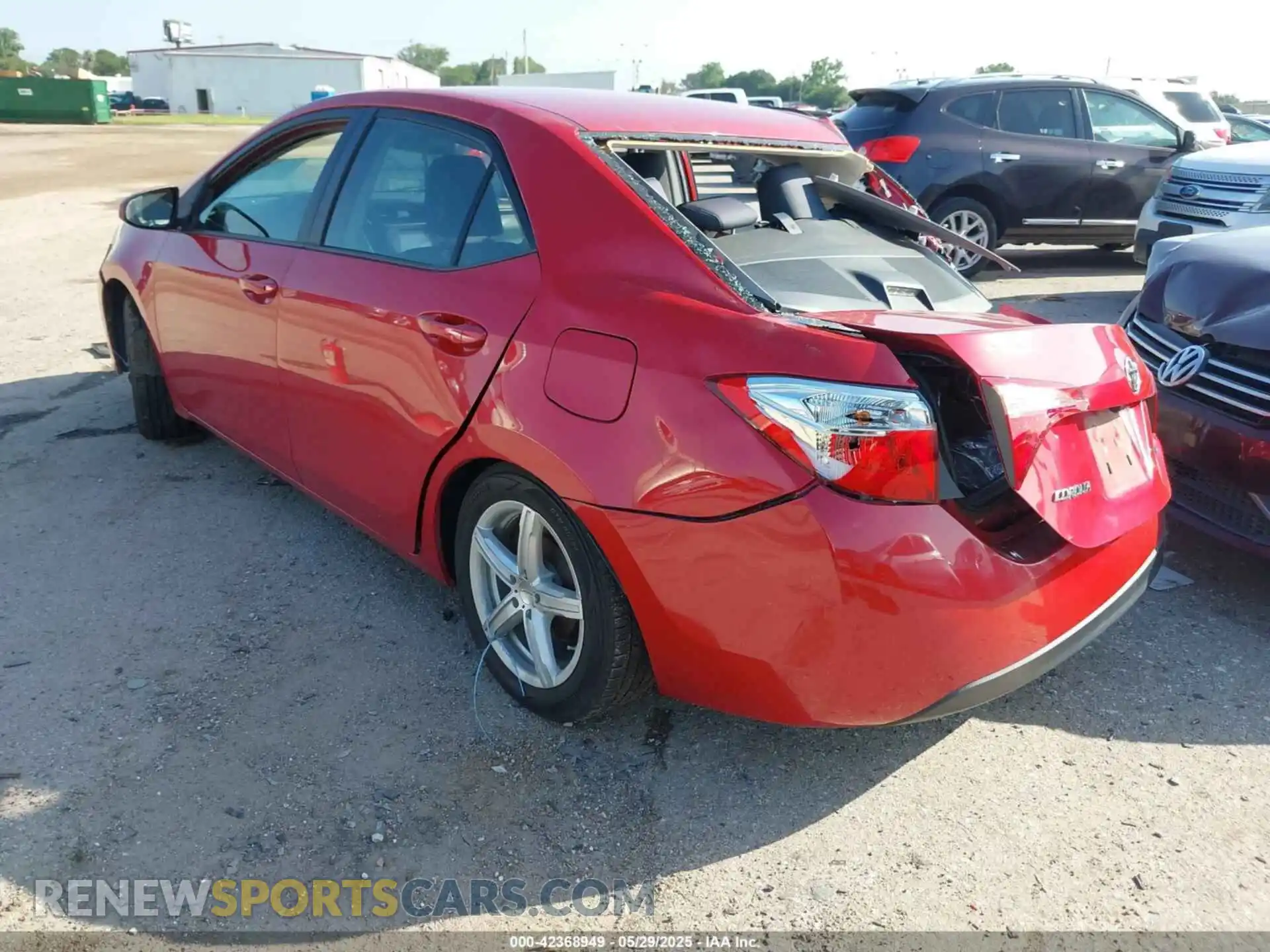 3 Photograph of a damaged car 2T1BURHE4KC152809 TOYOTA COROLLA 2019
