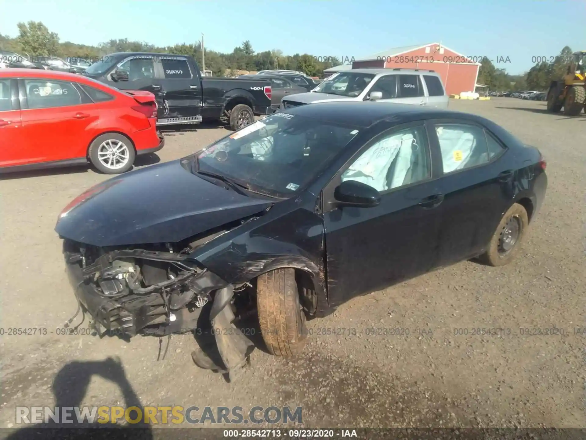 2 Photograph of a damaged car 2T1BURHE4KC153877 TOYOTA COROLLA 2019