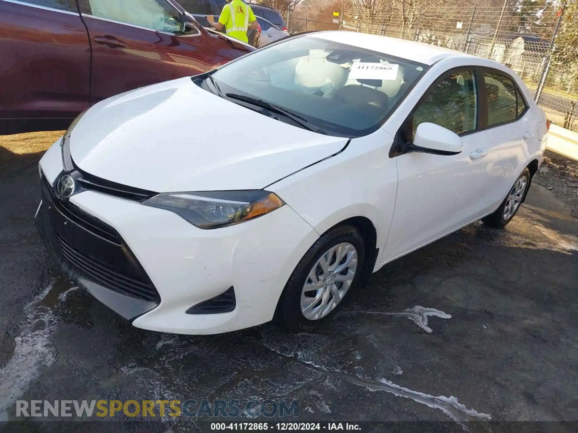 2 Photograph of a damaged car 2T1BURHE4KC158108 TOYOTA COROLLA 2019