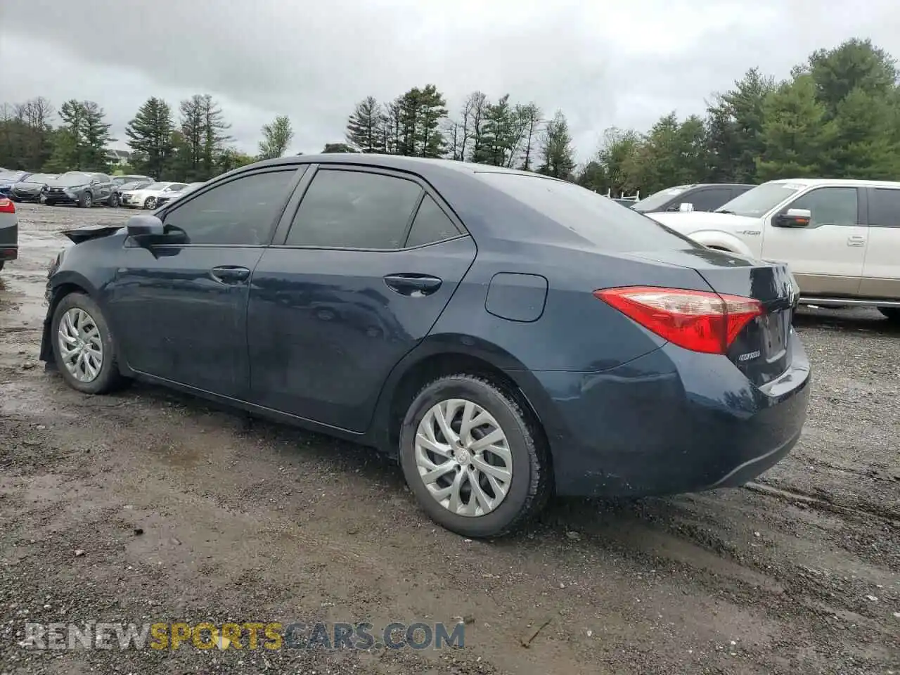 2 Photograph of a damaged car 2T1BURHE4KC166533 TOYOTA COROLLA 2019