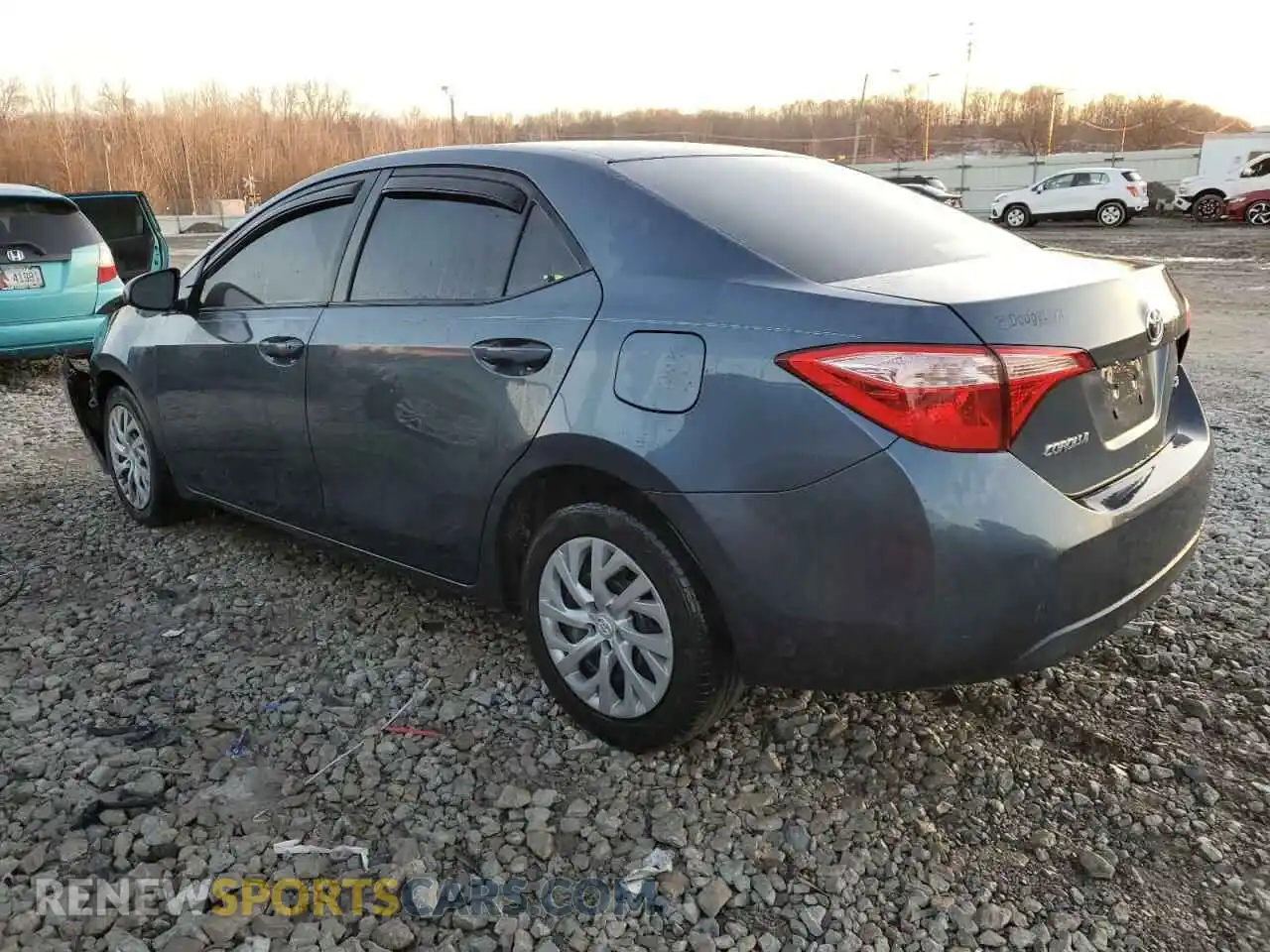 2 Photograph of a damaged car 2T1BURHE4KC166774 TOYOTA COROLLA 2019