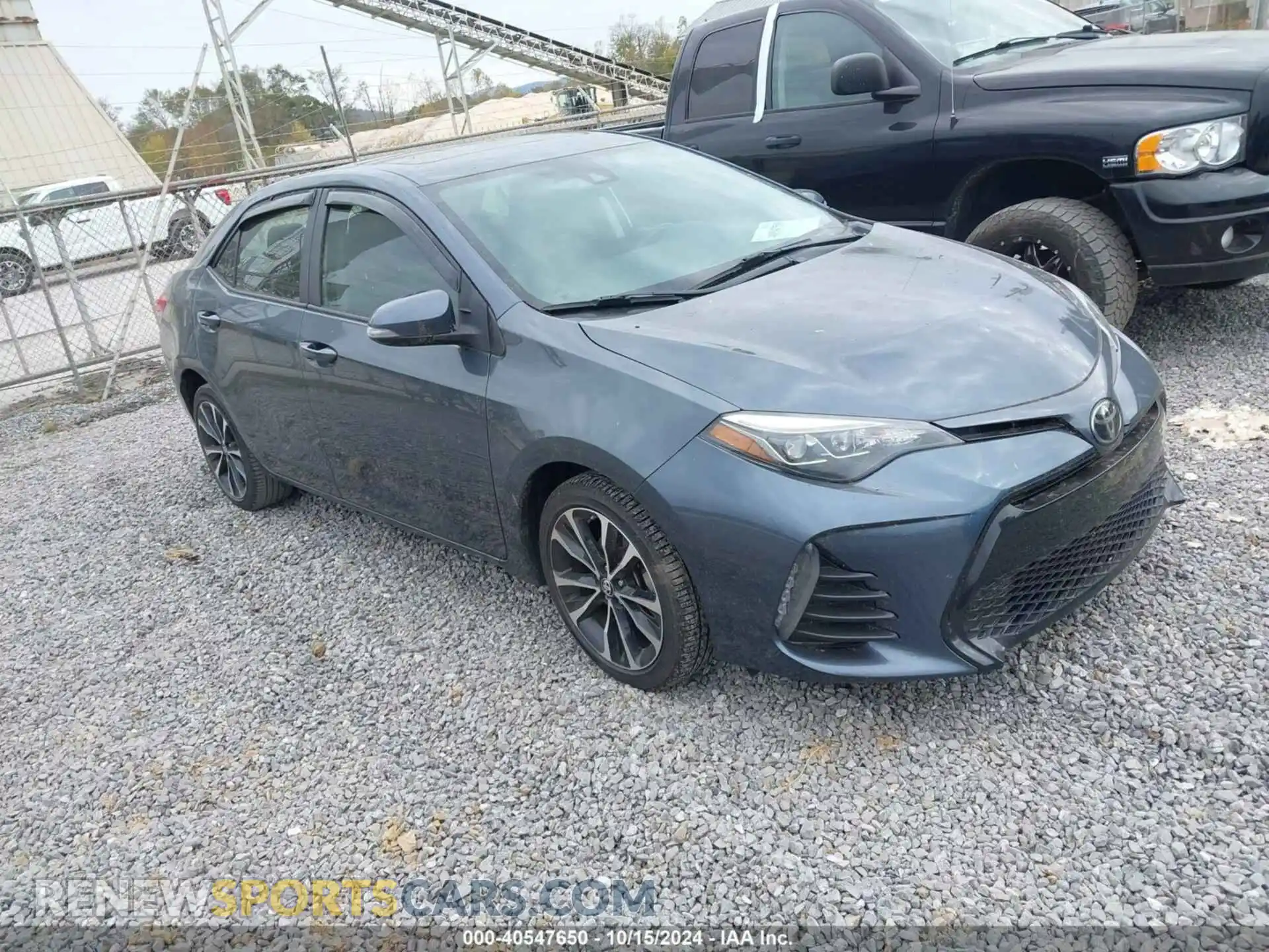 1 Photograph of a damaged car 2T1BURHE4KC172915 TOYOTA COROLLA 2019